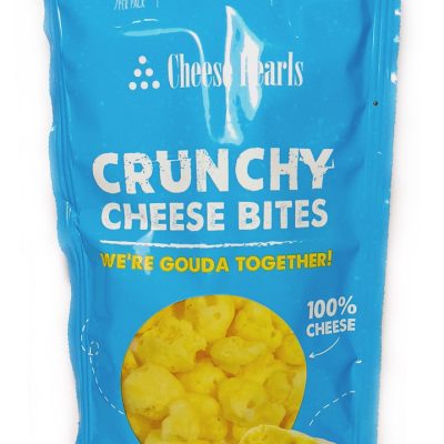 Сирні хрусткі шматочки БЕЗ ГЛЮТЕНА Cheese Pearls Crunchy Gouda 30 г Греція