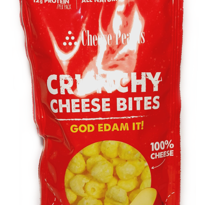 Сирні хрусткі шматочки БЕЗ ГЛЮТЕНА Cheese Pearls Crunchy Edam 30 г Греція