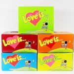 Жувальна гумка зі смаком вишні та лимона Love Is 4,2г/1шт Туреччина