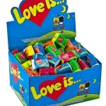 Жувальна гумка зі смаком банана та полуниці Love Is 420г/100шт Туреччина