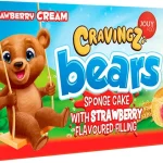 Бісквіт Ведмедик з полуничною начинкою Cravingz Bears 200 г (5 шт. х 40 г) JOUY&Co Туреччина