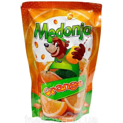 Соковмісний напій Апельсиновий Medonja Orange 0.2 л з трубочкою Сербія