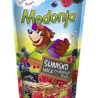 Напій соковмісний з Лісовими ягодами Medonja Forest Fruits 0.2 л з трубочкою Сербія