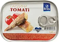Сардина в томаті Briis 140 г Естонія