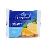 Сир тостерний (плавлений) вершковий Lactima Creamy 130г(8 скибочок) Польща
