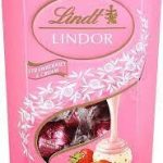 Цукерки шоколадні полуниця з вершками Lindt Lindor Strawberries&Cream 200 г Швейцарія