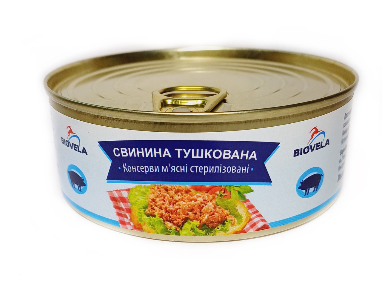 Тушкована свинина UM Біовела-Утенос 250 г Литва