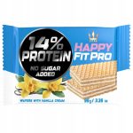 Вафлі з ванільним кремом 14% ПРОТЕЇНА, без додавання цукру HAPPY FIT PRO 95 г Польща