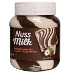 Шоколадна паста (крем) шоколадно-молочна з горіхом NUSS MILK krem Польща 400 г