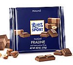 Шоколад Ritter Sport NUGAT (НУГА, ПРАЛІНЕ) Німеччина 100 г