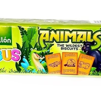 Печиво бісквітне з вітамінами Gullon Dibus Animals biscuits 200г Іспанія
