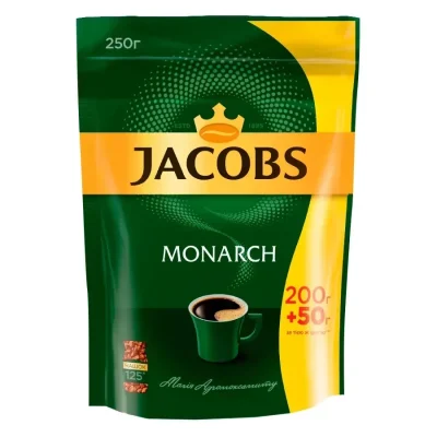 Кава розчинна Jacobs Monarch (Якобс Монарх) 250г економ пакет