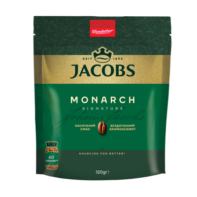 Кава розчинна Jacobs Monarch Signature 120г