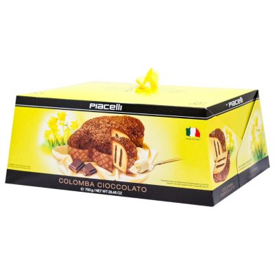 Кекс (Панеттоне) із шоколадним кремом Piacelli Colomba Cioccolato 750г Австрія