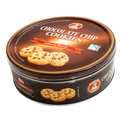 Печиво пісочне Chocolate Chip Cookies в ж/б Австрія 454 г
