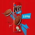 Печиво сендвіч зі смаком кокосу Hit Coco 220г Польща