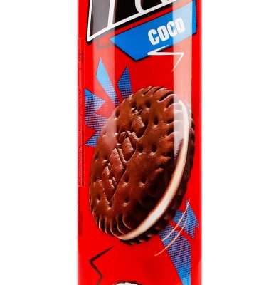 Печиво сендвіч зі смаком кокосу Hit Coco 220г Польща