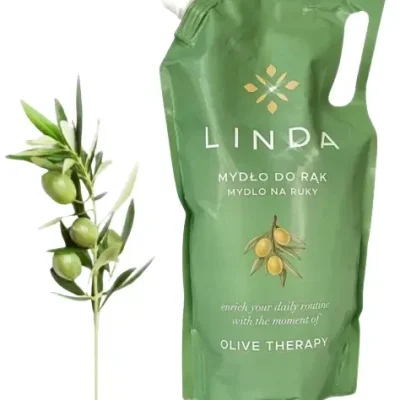 Мило для рук рідке зволожуюче з оливковою олією Linda Mydlo do rak Olive Therapy 1л Польща