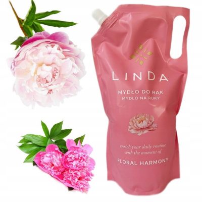 Мило для рук рідке зволожуюче Квіткова гармонія Linda Mydlo do rak Floral Harmony 1мл Польща