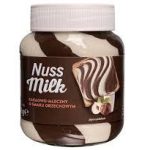 Шоколадна паста (крем) шоколадно-молочна з горіхом NUSS MILK krem Польща 400 г