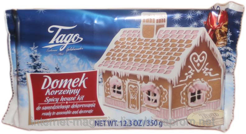 Пряниковий імбирний Будиночок Tago Domek Польща 350г