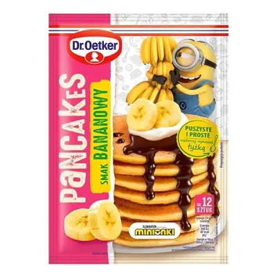 Панкейки зі смаком банана Dr.Oetker Minionki Pancikes Smak Bananowy (12штук) 170 г Польща