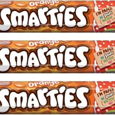 Драже Шоколадно-Апельсинове Smarties у глазурі Nestle 120 г Швейцарія