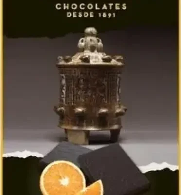 Шоколад чорний з апельсином БЕЗ ГЛЮТЕНА Trapa Choco Dark 74% Naranja 100 г Іспанія