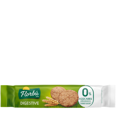 Печиво Digestive БЕЗ САХАРА Florbu 0% azucares 150 г Іспанія