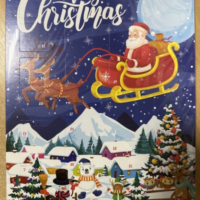 Шоколадний адвент-календар Merry Christmas Польща 75г