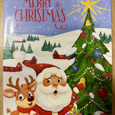 Шоколадний адвент-календар Merry Christmas Польща 75г