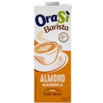 Молоко рослинне Мигдальне БЕЗ ГЛЮТЕНА Barista OraSi Almond 1,7% 1 л Італія