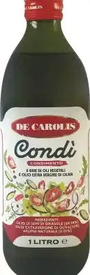 Суміш соняшникової й оливкової олій De Carolis Condi 1л Італія