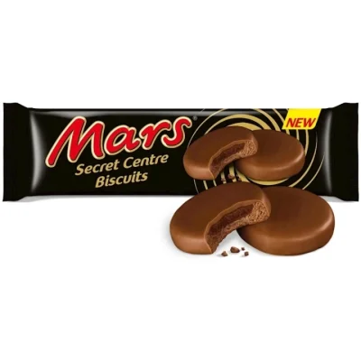 Печиво шоколадне із шоколадною крихтою та карамеллю Mars Cookies Chocolate&Caramel 132 г Великобританія