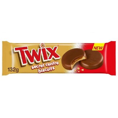 Печиво шоколадне з карамеллю Twix Secret Centre Biscuits 132 г Великобританія