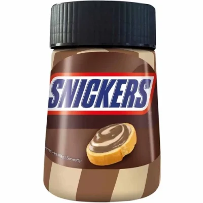 Шоколадна паста (крем) Snickers 350 г Великобританія