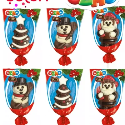 Шоколадні фігурки на паличці Ozmo FUN (в асортименті) 23 г Туреччина