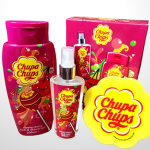 Подарунковий набір з ароматом вишні Chupa Chups для душу (Гель, міст і мочалка) Великобританія