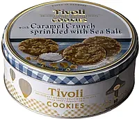 Печиво Jacobsens of Denmark Tivoli Caramel Crunch & Sea Salt у ж/б 150 г Данія