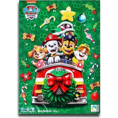 Шоколадний адвент-календар PAW PATROL 50г