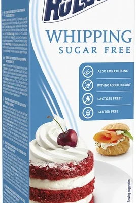 Вершки рослинні Без цукру, лактози та глютену HuLa Sugar Free 25% 1 л Італія