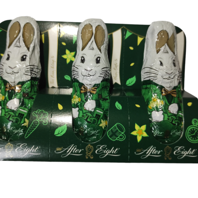 Шоколадні зайці After Eight темний шоколад і м'ята Nestle 3 шт 60 г Швейцарія