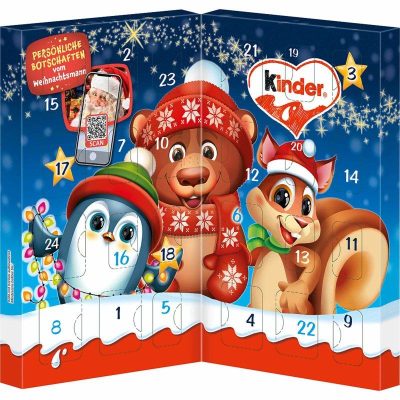 Адвент — календар книжка Kinder Mix Ferrero 113 г (24 шт.) Італія