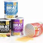 Рослинний жир для смаження із сіллю та часником Brat Pulver 175 г Німеччина