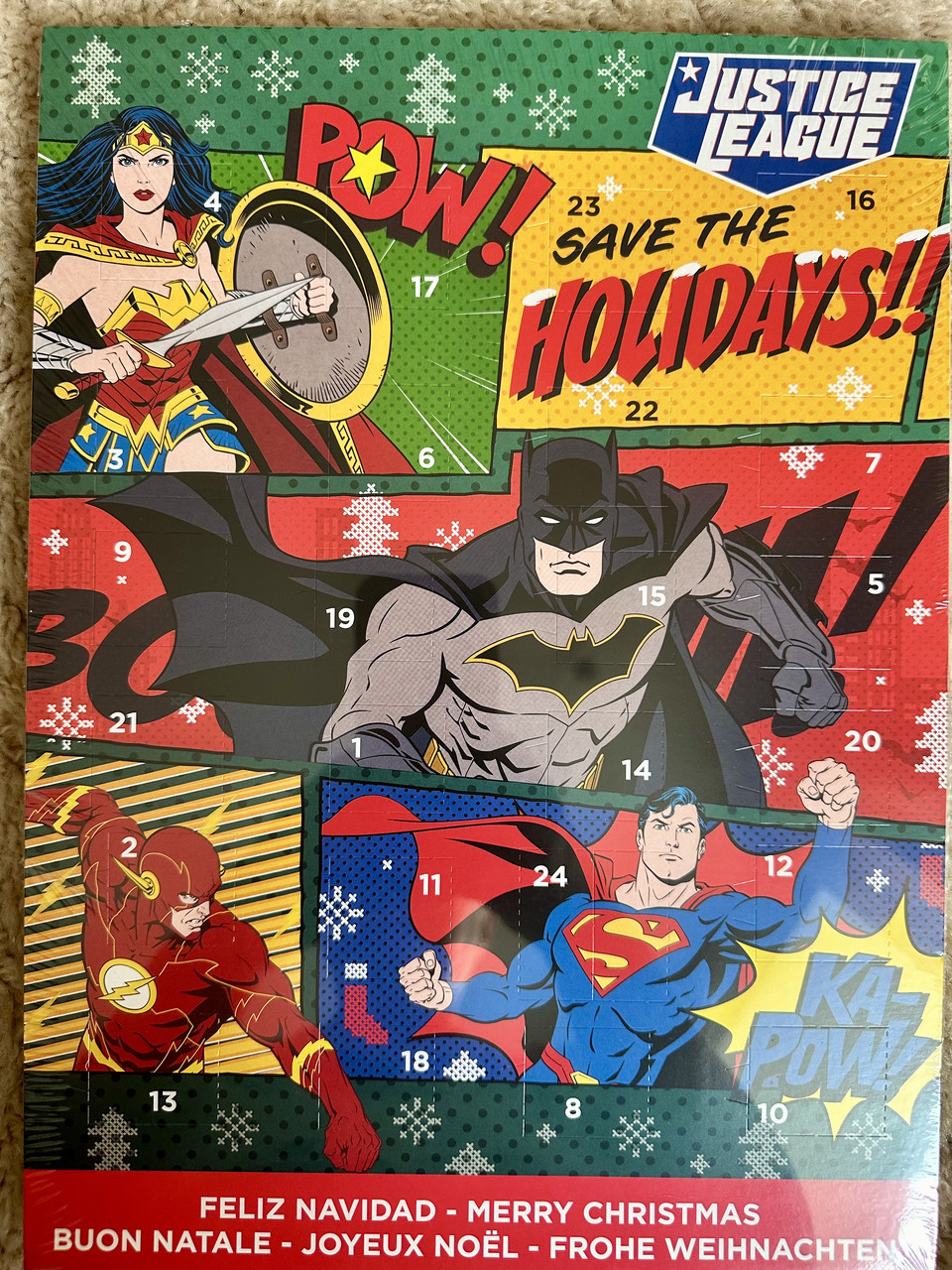 Шоколадний адвент-календар 75 г Німеччина