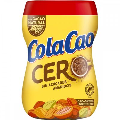 Шоколадний какао напій БЕЗ САХАРА Cola Cao 325 г Іспанія