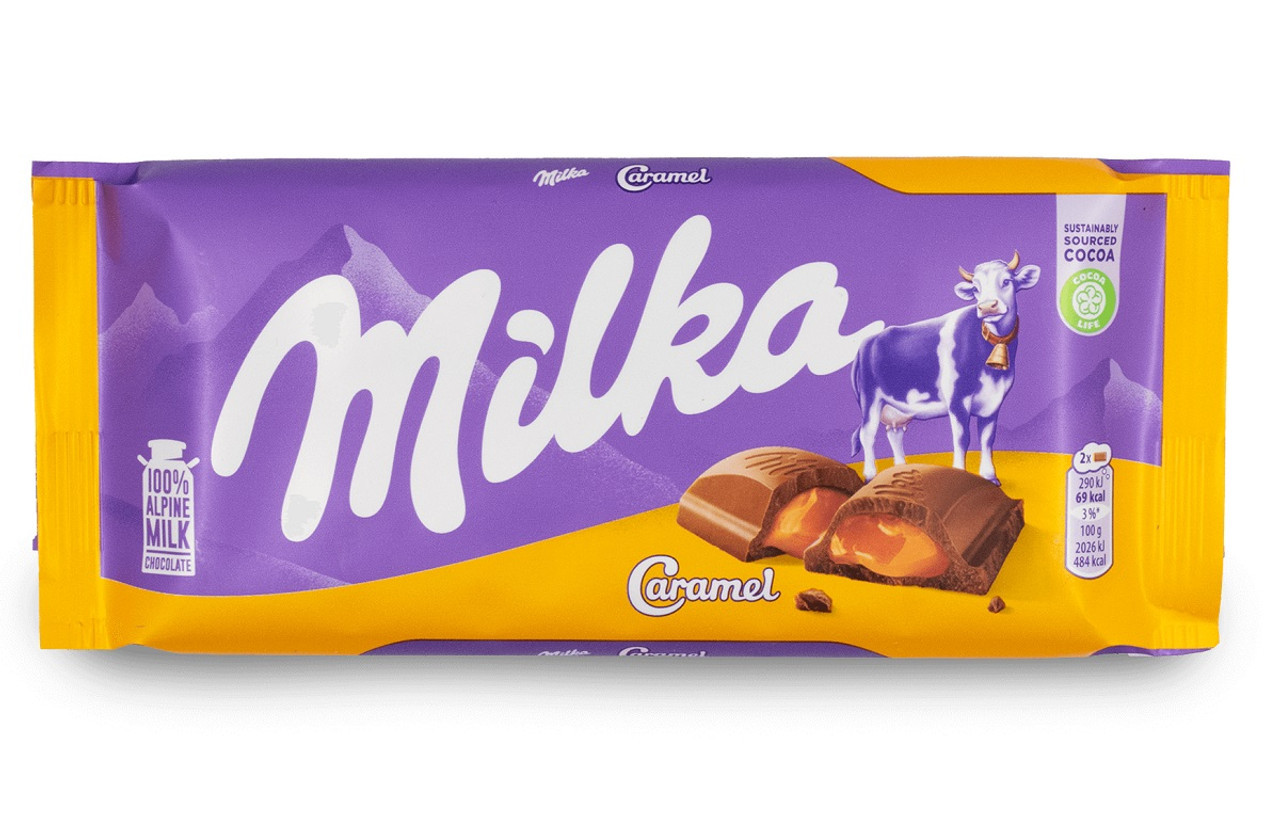 Шоколад MILKA Caramel (Карамель) Швейцарія 100 г