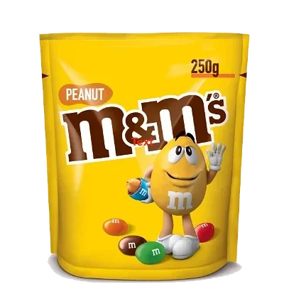 Шоколадне драже в кольоровій глазурі з арахісом M&M`S Peanut 250 г Німеччина