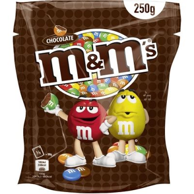 Шоколадне драже в кольоровій глазурі M&M`S Chocolate 250 г Німеччина