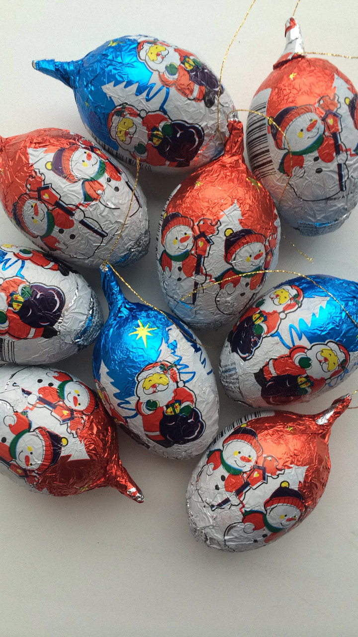 Шоколадні цукерки (молочний шоколад) Польща 20 г